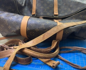 Louis Vuitton Bag before and after repair