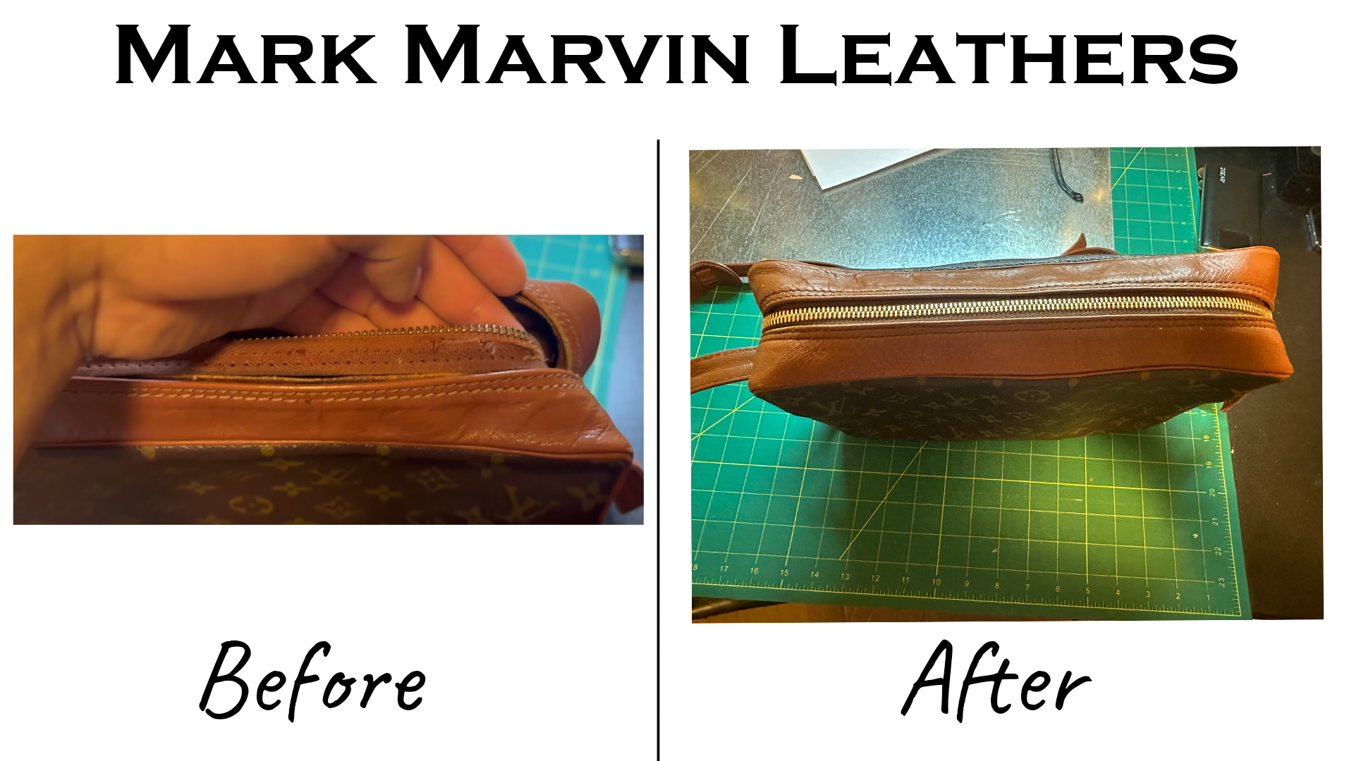 Louis Vuitton Repair Before